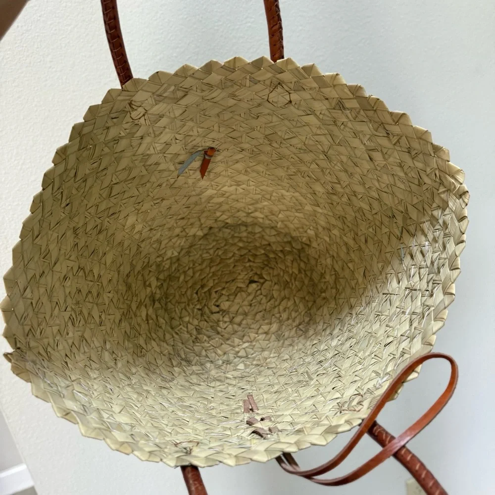 Large Wicker Tote Bag - Picture 5 of 7